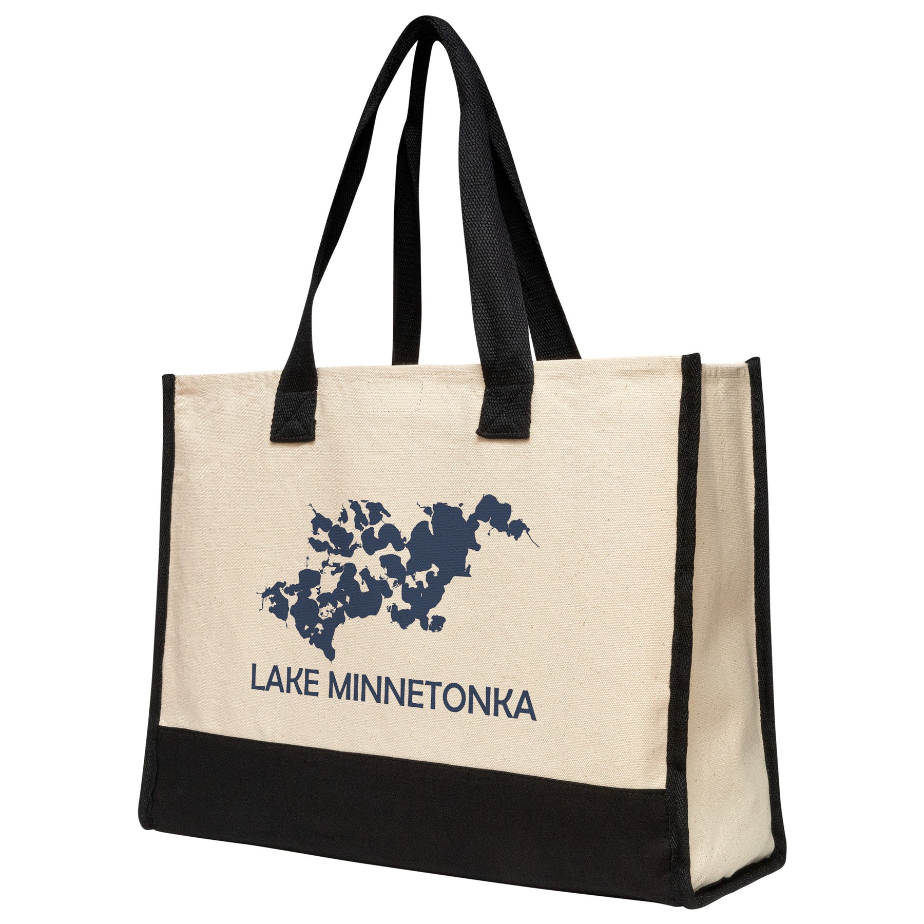 Custom Lake Cotton Tote Bag – Home Lake Goods
