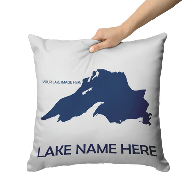 Custom Lake Broadcloth Pillow