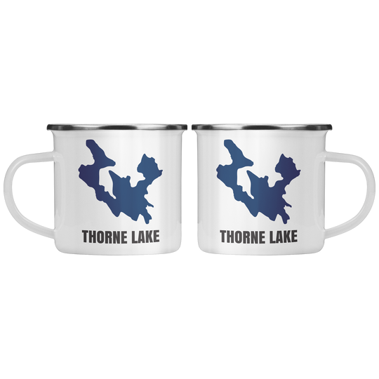 Custom Lake Camping Mug