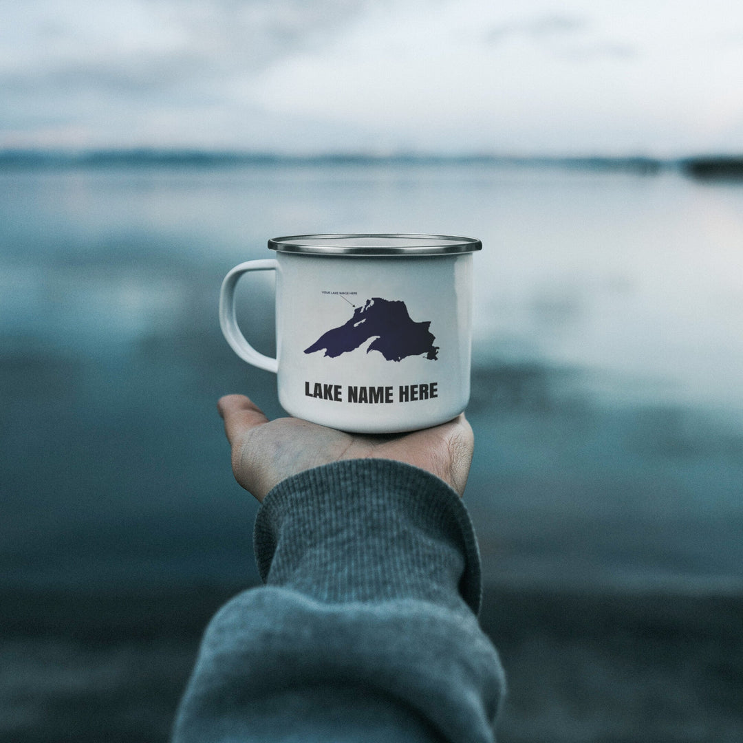 Custom Lake Camping Mug