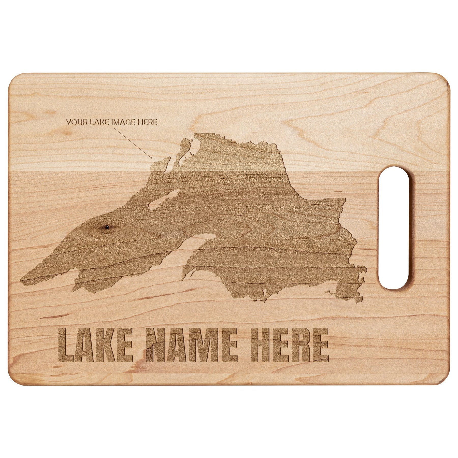 Custom Lake Maple Cutting Board – Home Lake Goods