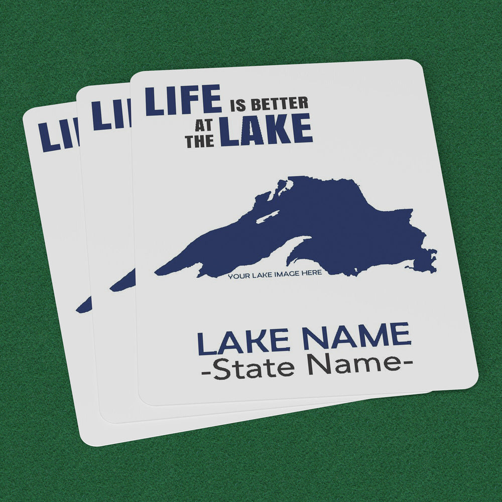 Custom Lake Playing Cards